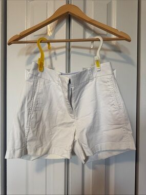 JCrew 00 White Women's Chino Shorts